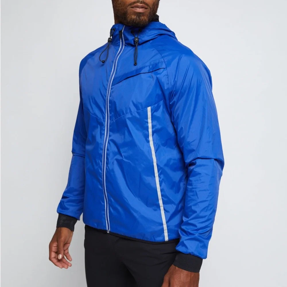 NWT Fourlaps Propel Windbreaker Cobalt Blue Small